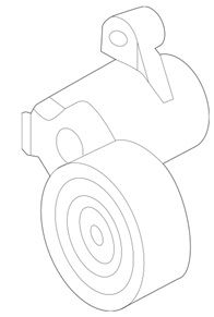 F150 Serpentine Belt Tensioner Ford Motorcraft BT-170 JX6Z-6A228-D