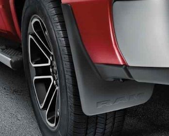 Dodge RAM splash Guards, Molded, Deluxe Mopar