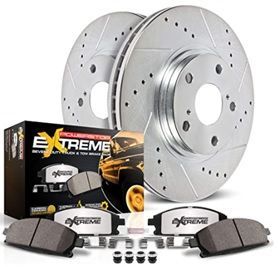 Powerstop Z36 Rear Rotor + Pad Upgrade Brake Kit Ram 1500