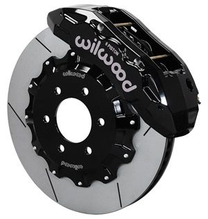 Wilwood TX6R Ford F-150 Big Brake Front Brake Kit Black